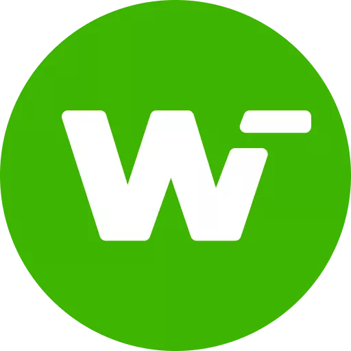 Favicon WinWin "W-" verde em fundo preto